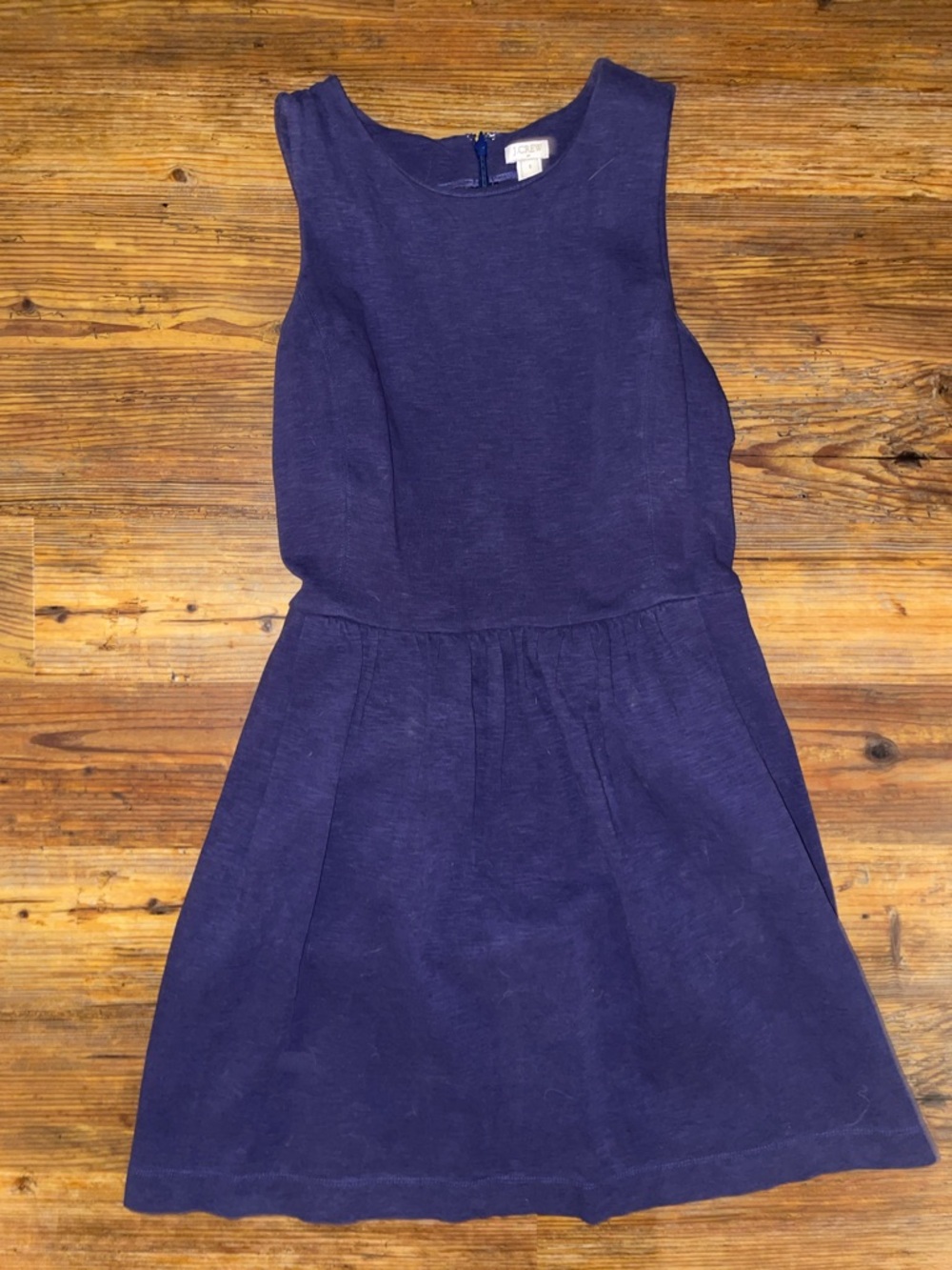J.Crew Purple Sleeveless Dress